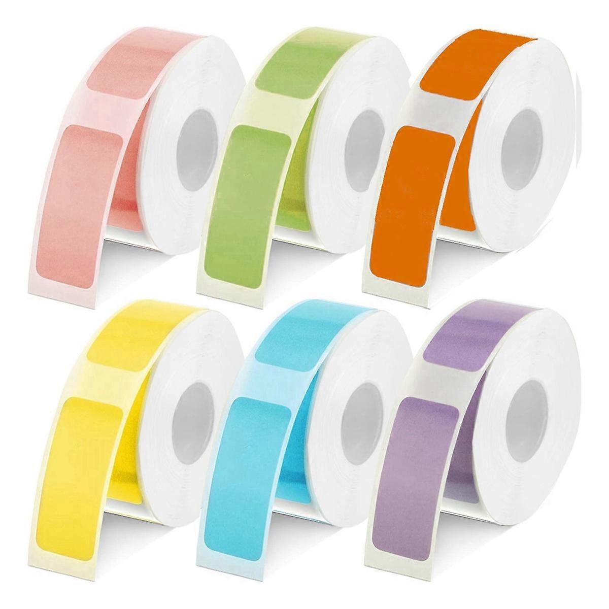 Mini Thermal Label Printer Paper Waterproof and Oilproof Print Label Glue-Free Anti-Scratch Tape St