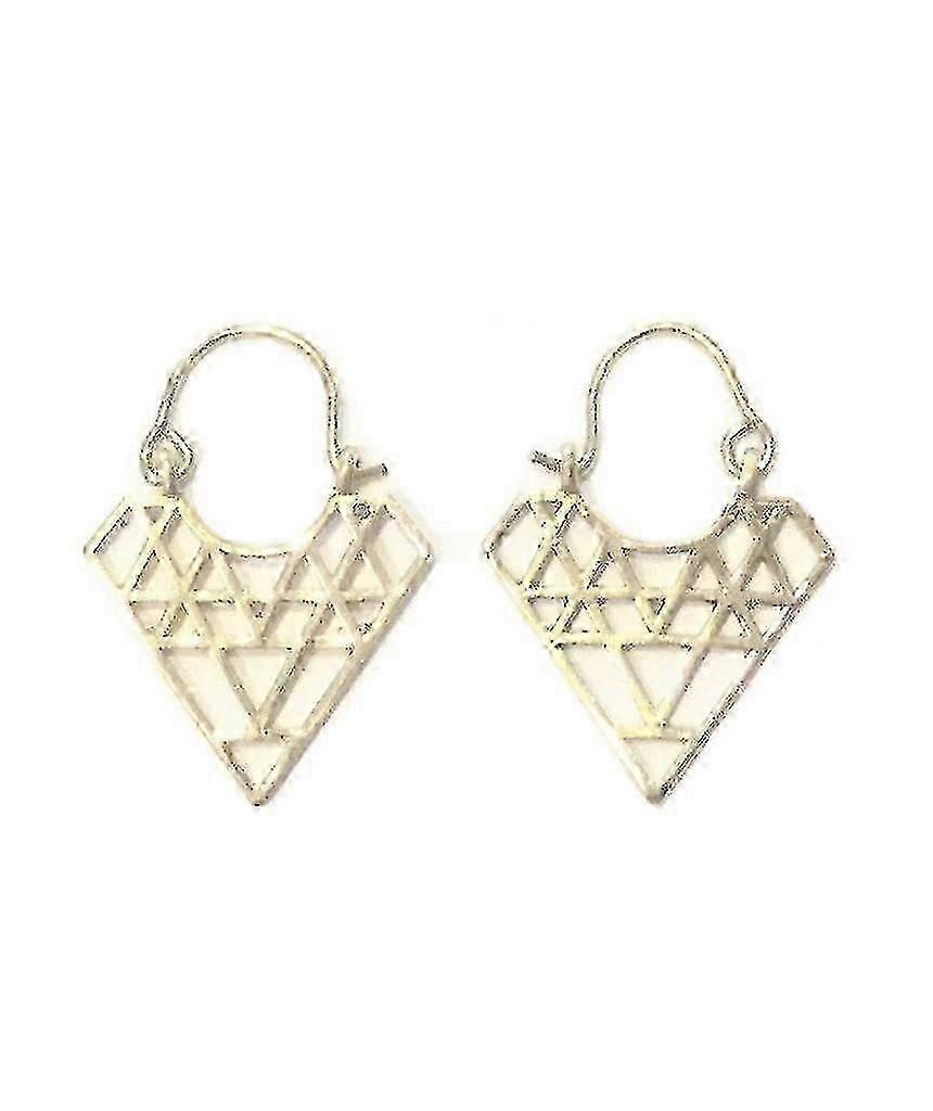Boucles d'oreilles Triangle 06996----or--code produit 66418