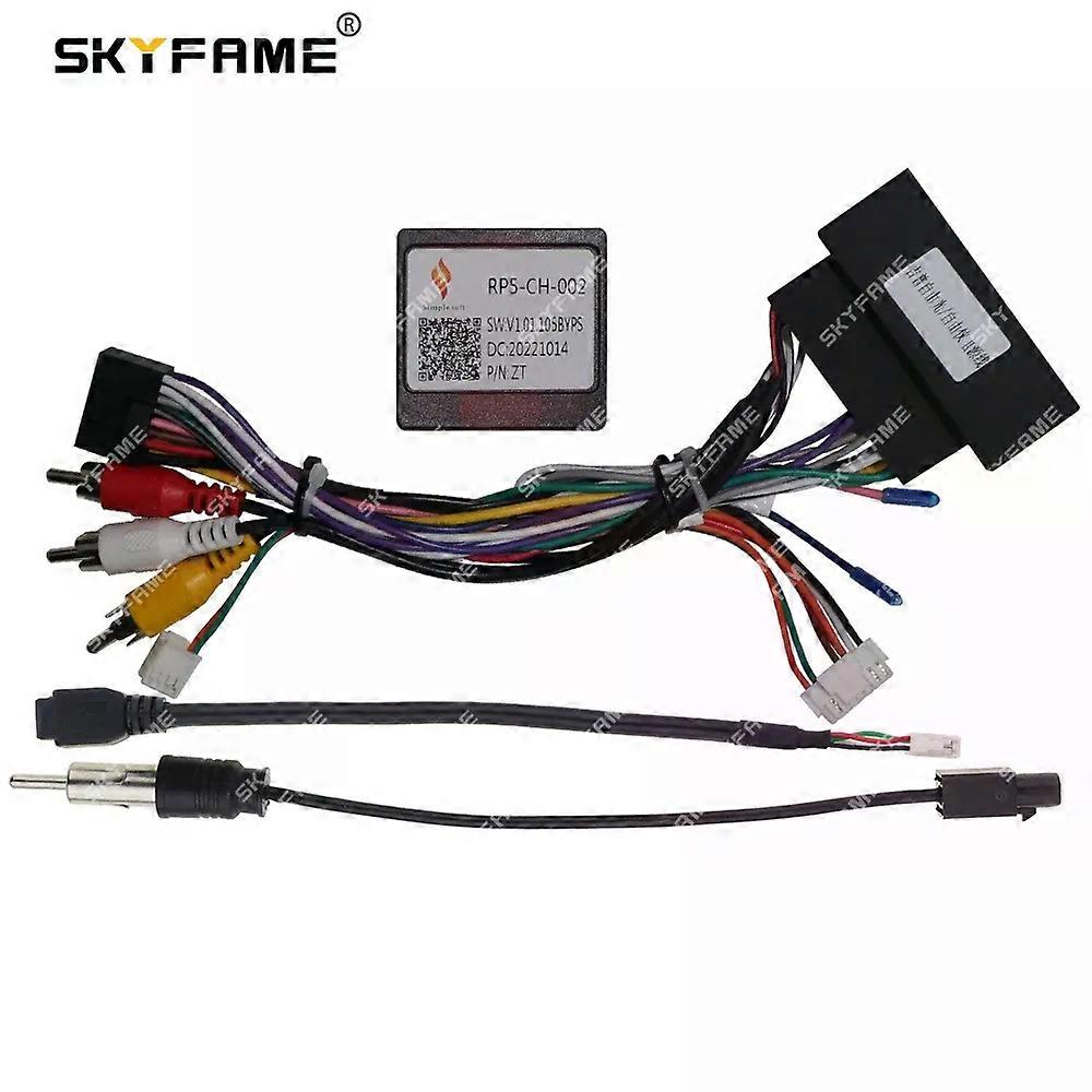 Applies to Car Wiring Harness Adapter Canbus Box Decoder For Jeep Grand Cherokee Compass Renegade Wrangler Rubicon RP5-CH-002