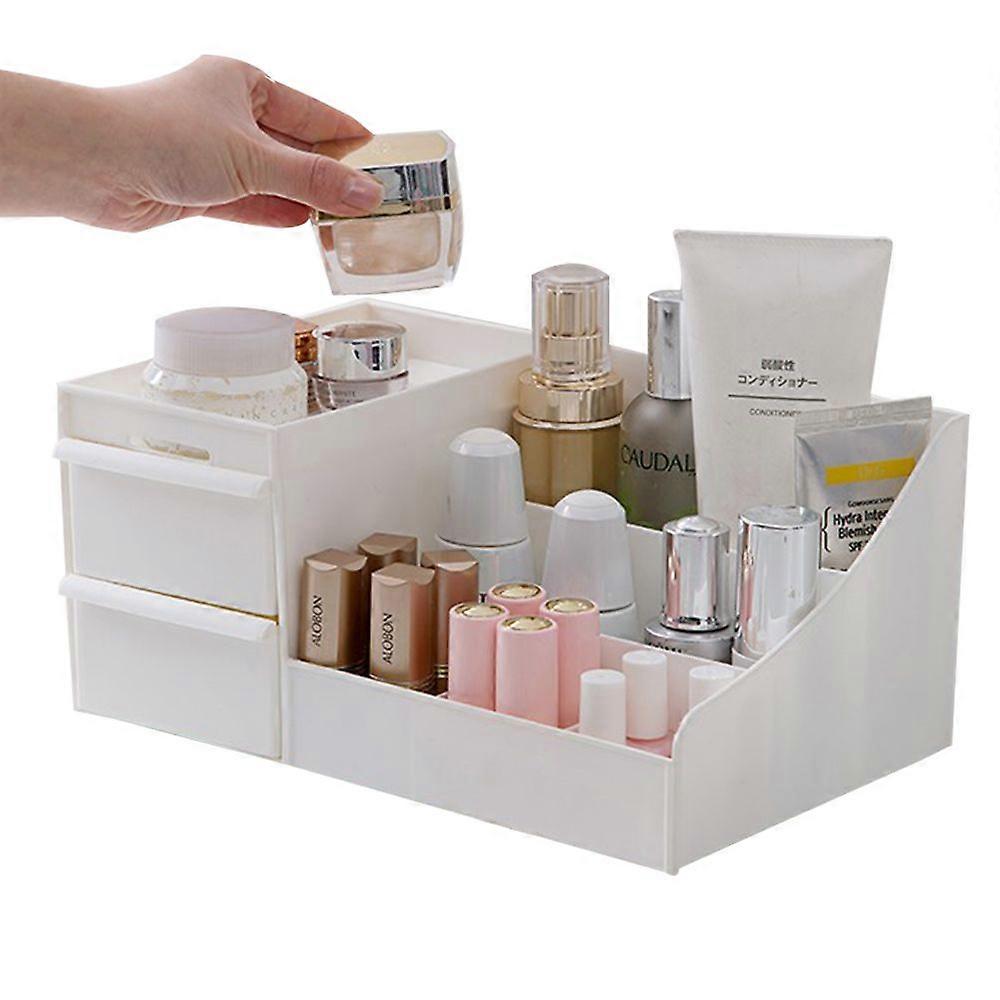 1 PCS引き出しタイプ化粧品収納ボックス寮デスクトップフィニッシングドレッサースキンケア