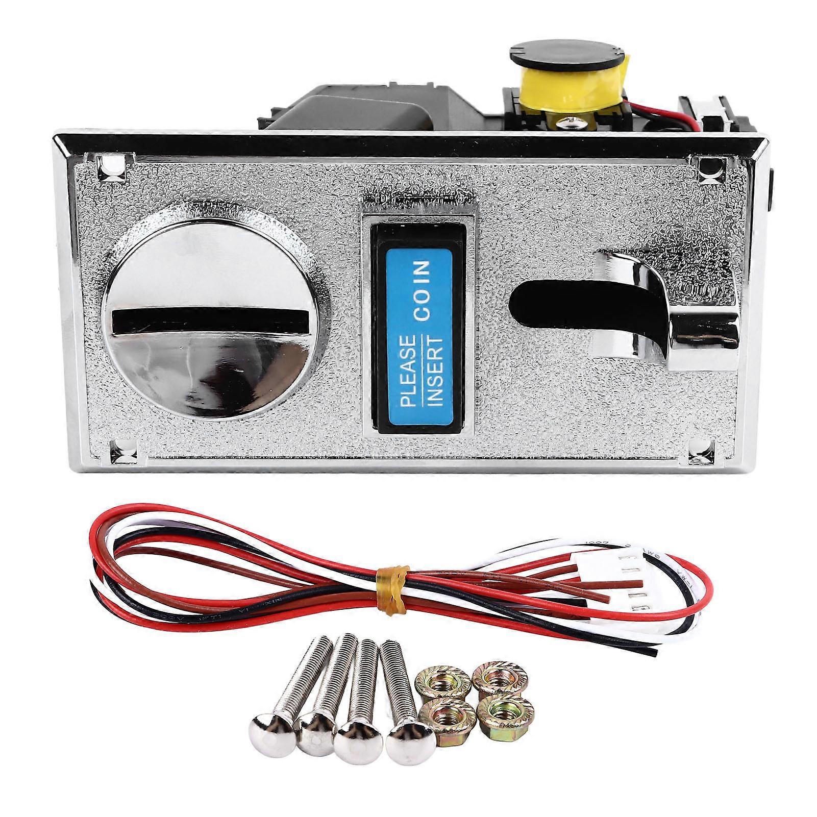 Multi Coin Acceptor Selector Smart High Accuracy Game Coin Slot Acceptor for Arcade Game Mechanism Vending Machine