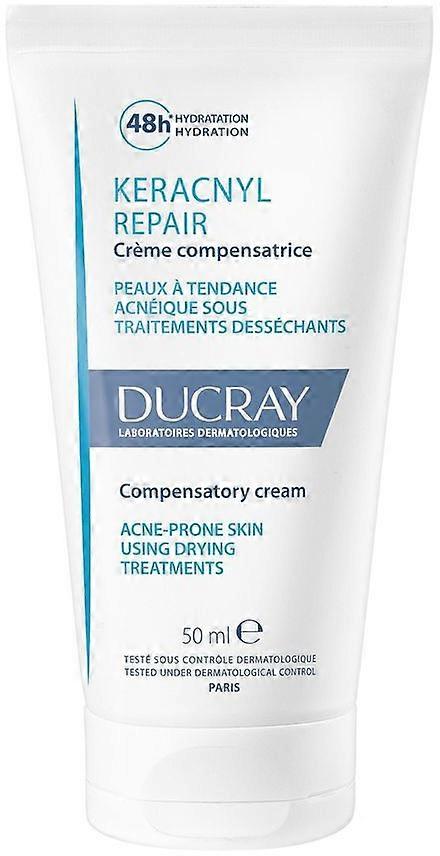 Keracnyl Repair 抗干燥霜 Ducray 抗痤疮护理 50 毫升