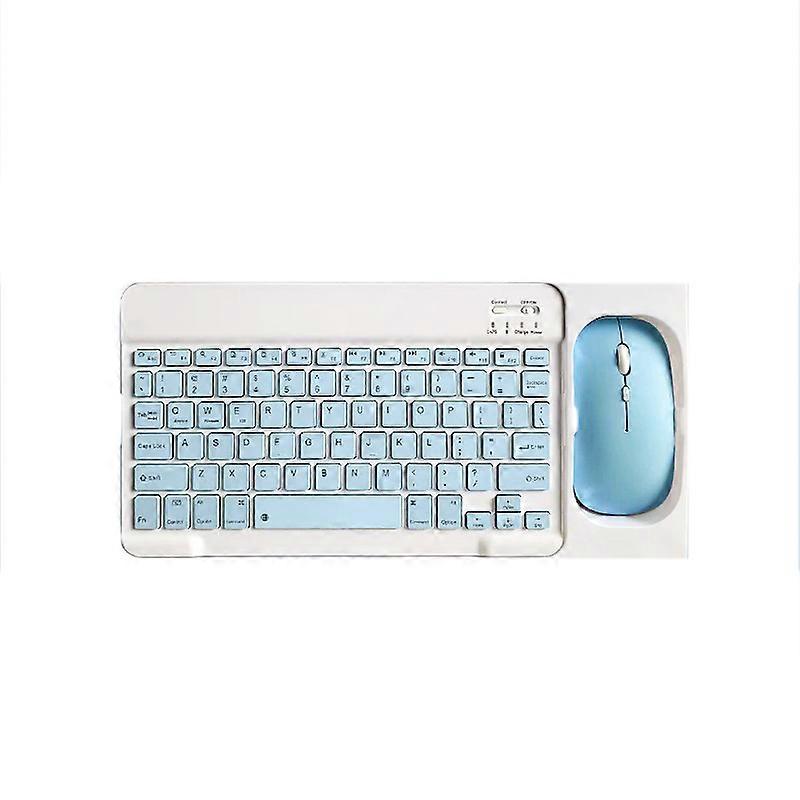 INF Tooth Keyboard & Mouse Combo 10-tommer Tooth Keyboard & Tovejs Mus (Opladning