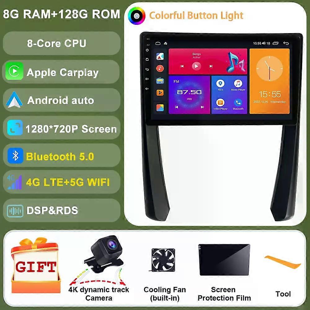 For Porsche Cayman 2005 - 2013 Car Radio Multimedia Player Navigation Gps Autoradio Tv Android Auto Wireless Carplay Screen Bt