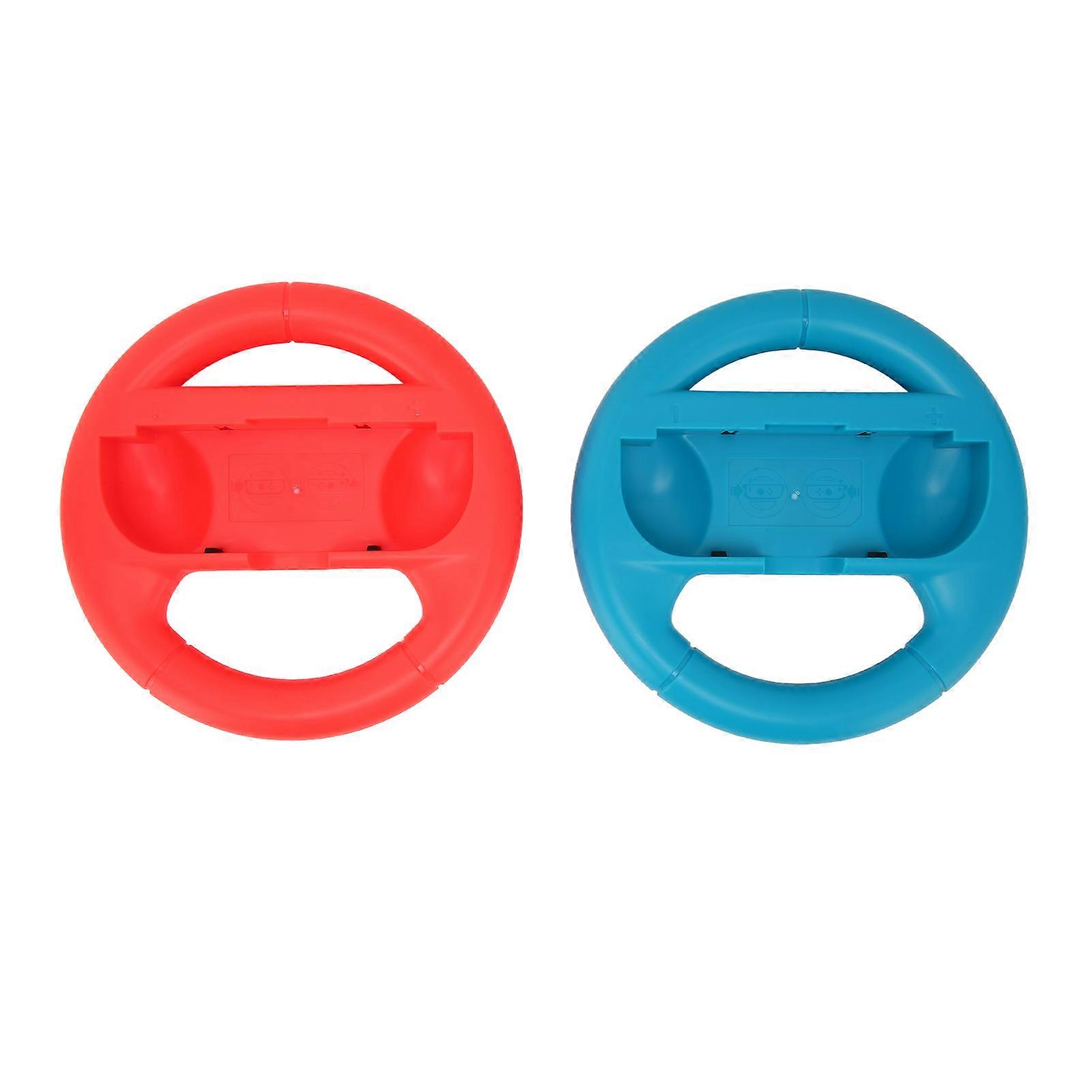 Red Blue Steering Wheel Controller Kit for Switch - Enhance Your Racing Experience