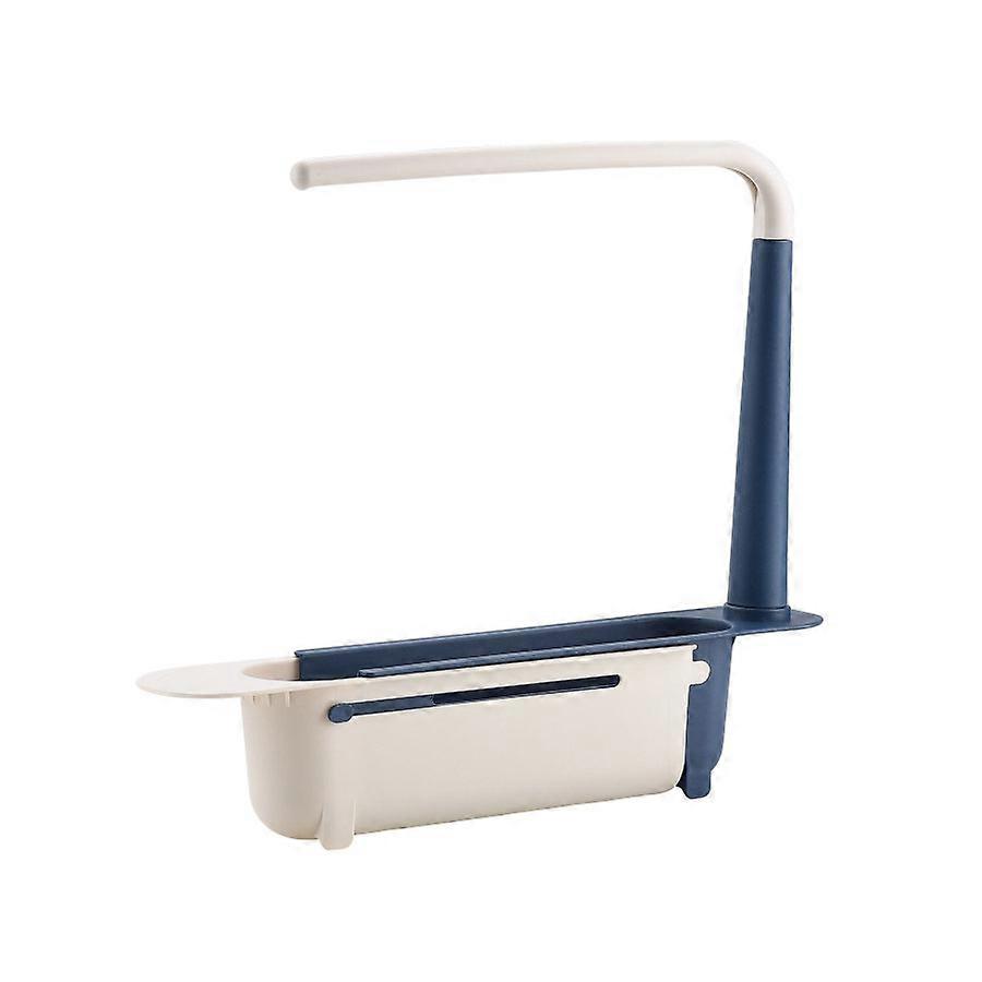 Efficient Storage Yellow Sink Rack: 32-45cm Extension