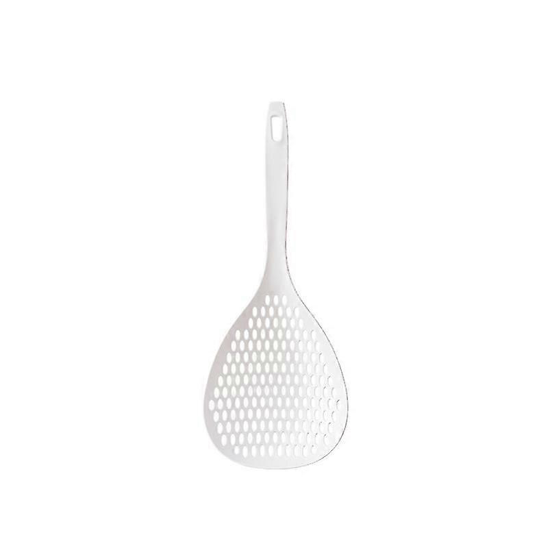 Multipurpose Colander Durable Skimmer Slotted Spoon Heat Resistant Strainer For(2pcs)