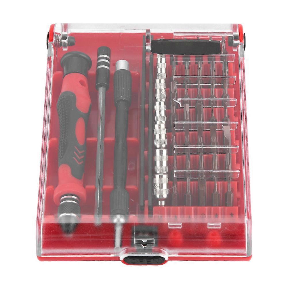45pcs Slotted/Hex/Star/U/Triangle/Cross Screwdriver and Socket Set Maintenance Tool Kit