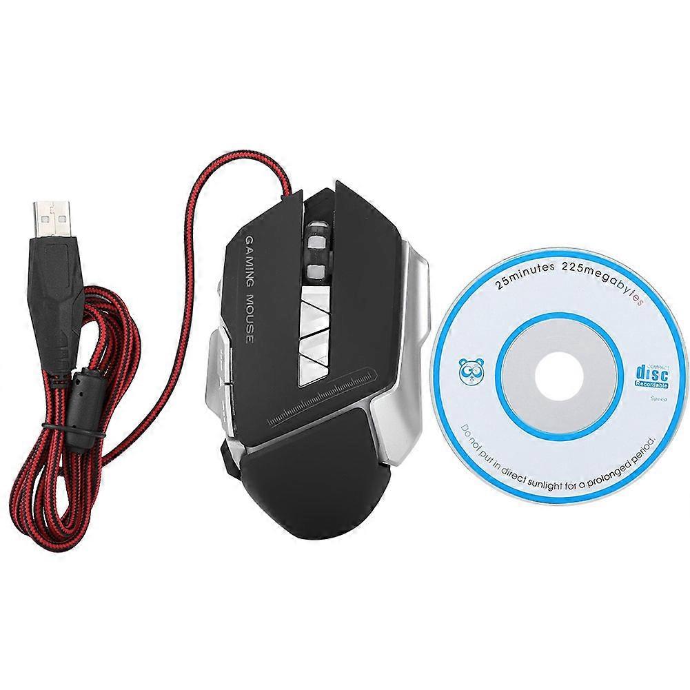 7 keys Colorful RGB Wired Optics Gaming Mouse Macro Programming Mouse