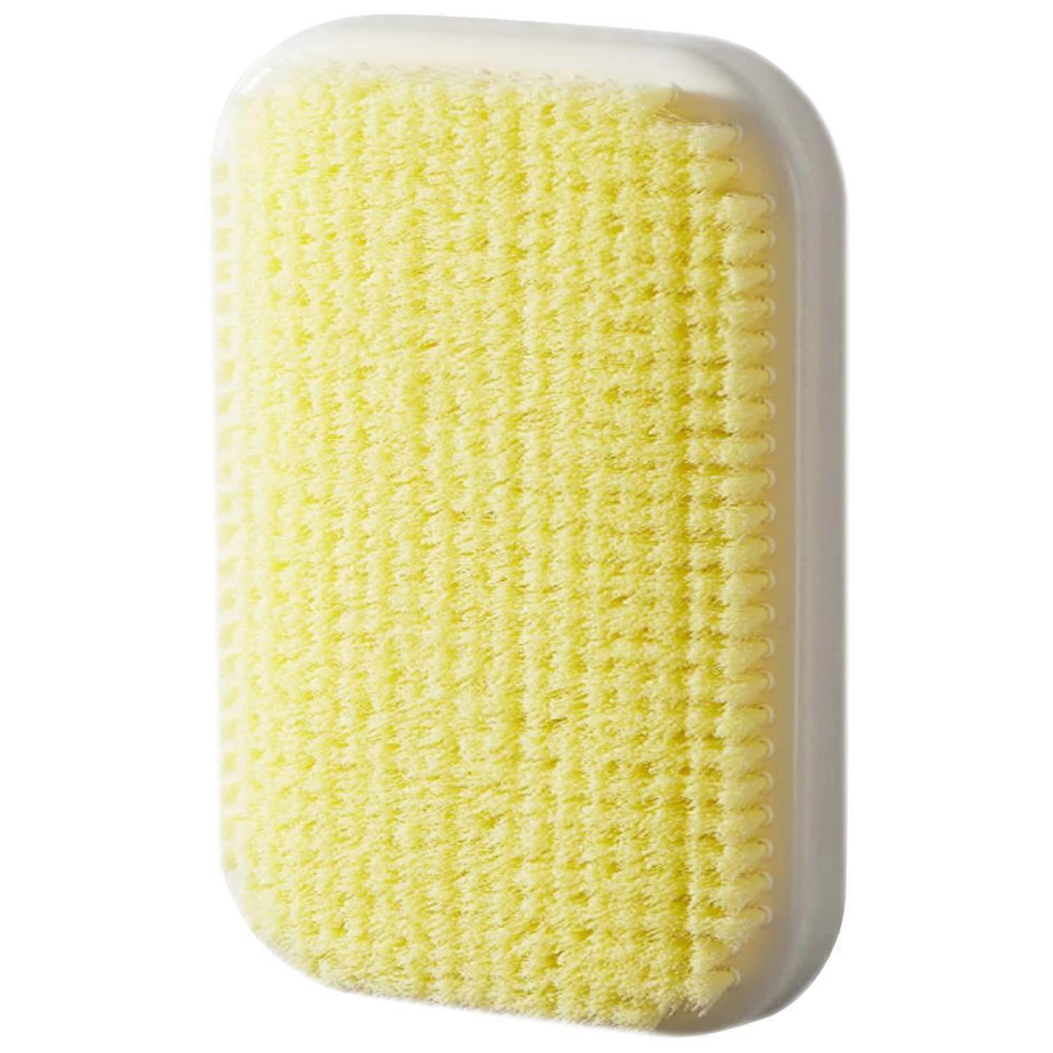 Large Exfoliating Back Scrubber for Shower 7.9x11.9 Inches, Soft Material, Ideal for Body Scrubbing and Spa Treatment