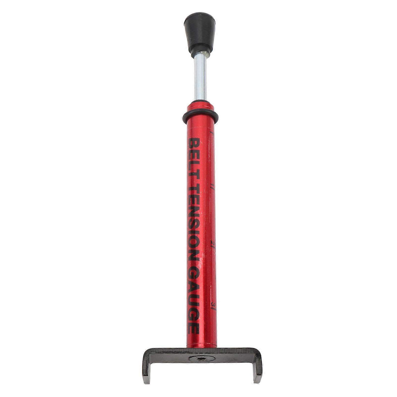 Belt Tension Gauge: Metal Clear Scale for Motorcycle Belt Adjustment