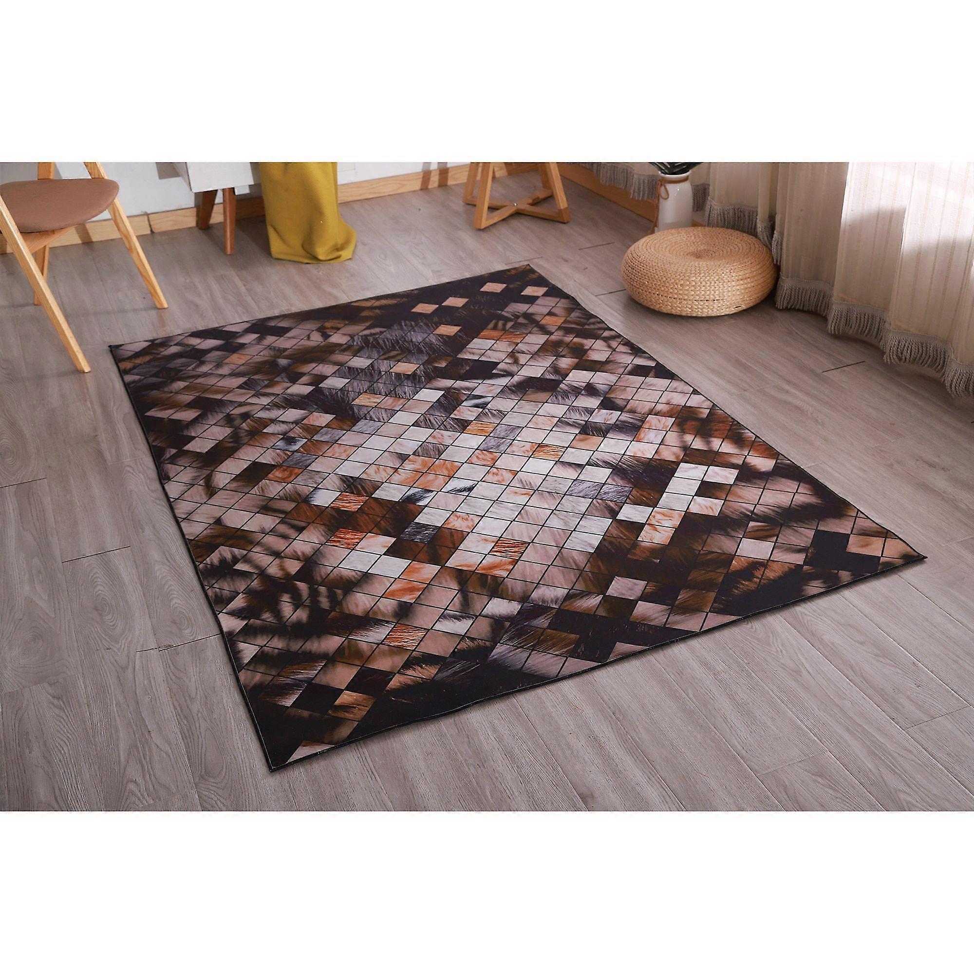 Carpet with 3D digital print, 100x200 cm,  polyester, non-slip back