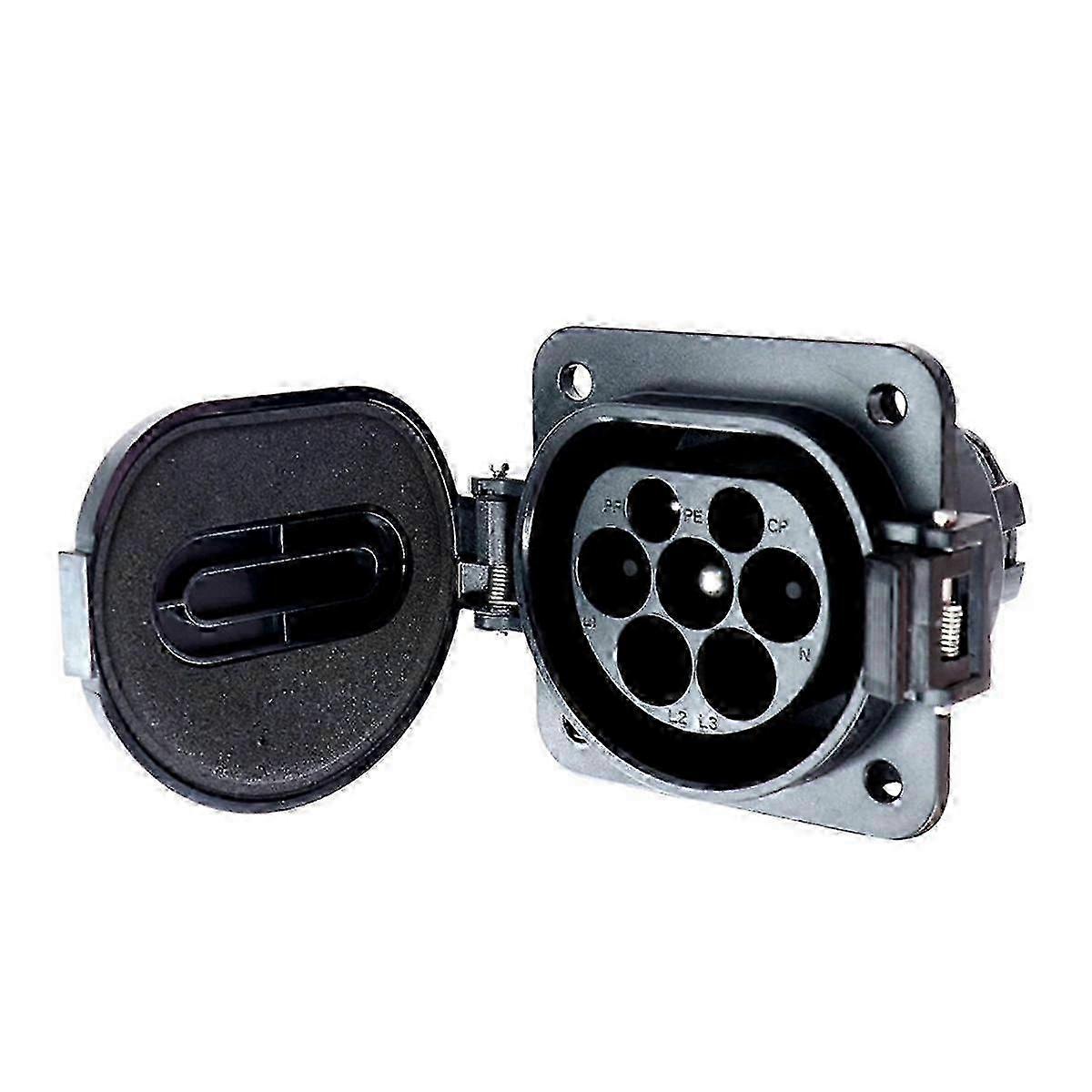 Recharge de véhicule électrique Evse Socket Type 2 32A 1P 3 Phase IEC 62196-2 EV Chargeur Socket Adaptor P