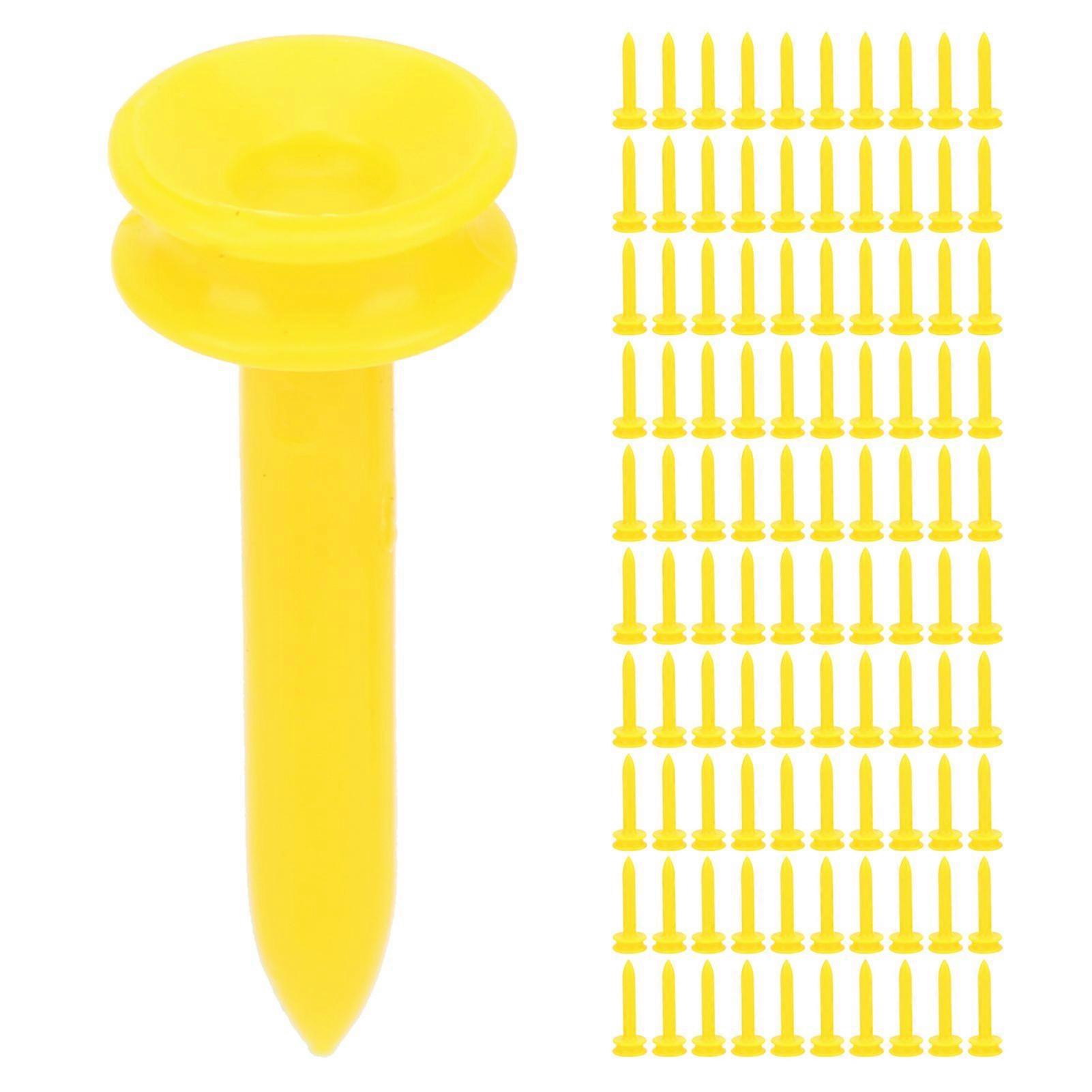 100pcs Plastic Golf Tees Professional Lightweight Stable Design