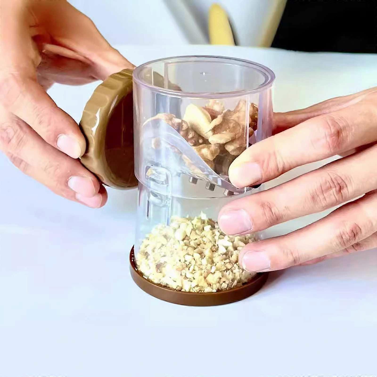 Nut Grinder Hand-cranked Crusher Chocolate Grinder Walnut Grinder Baking Grinder Crusher