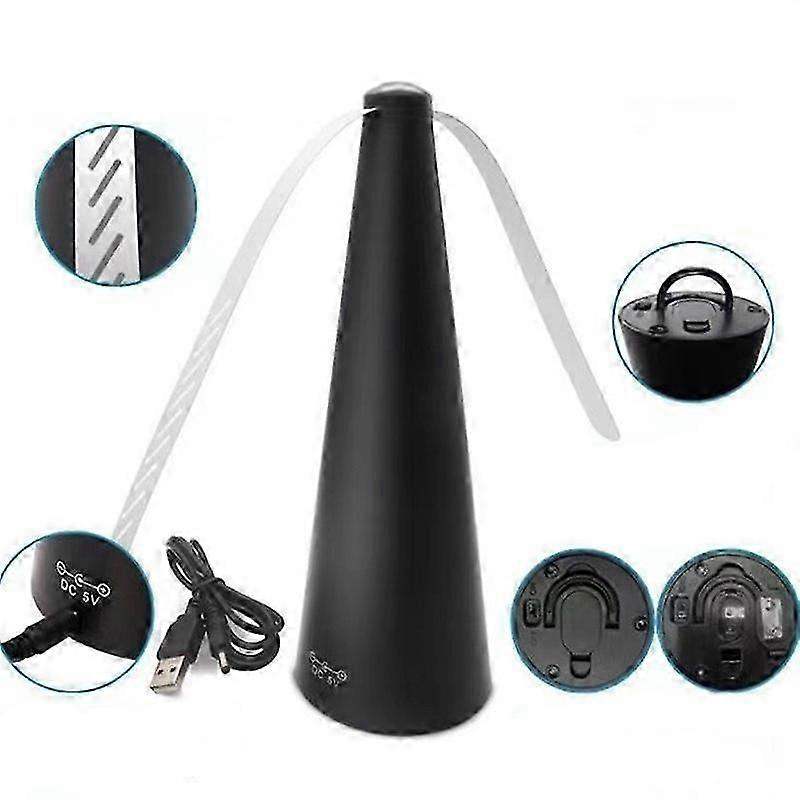 Outdoor multifunctional automatic fly trap fly repellent fan