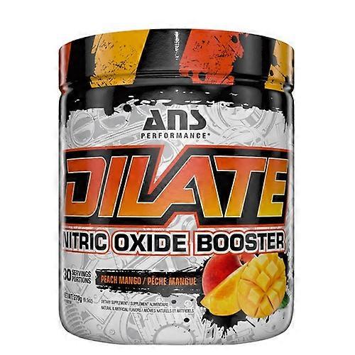 ANS Performance Dilate Nitric Oxide Peach Mango, 270 Grams (Pack of 2)