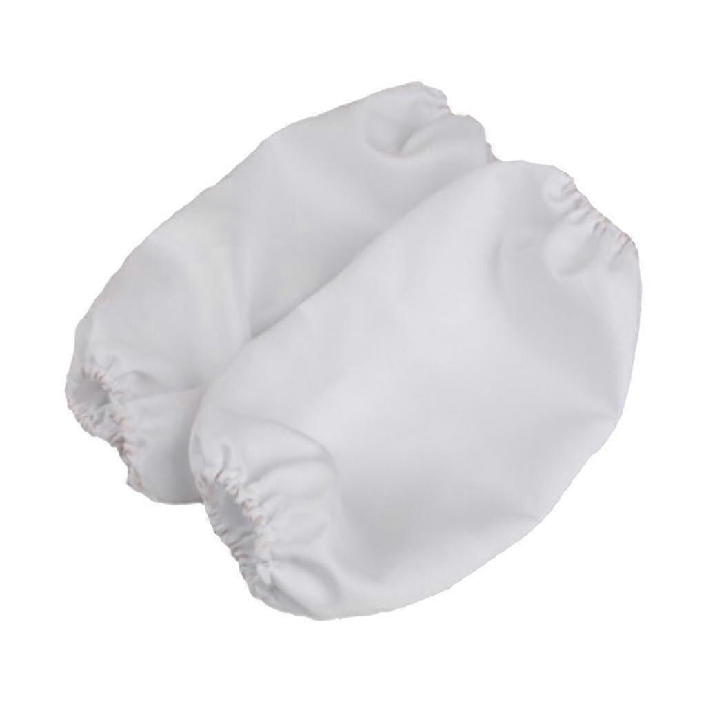 Cloth Arm Sleeves Covers Oversleeves Cleaning Kitchen White