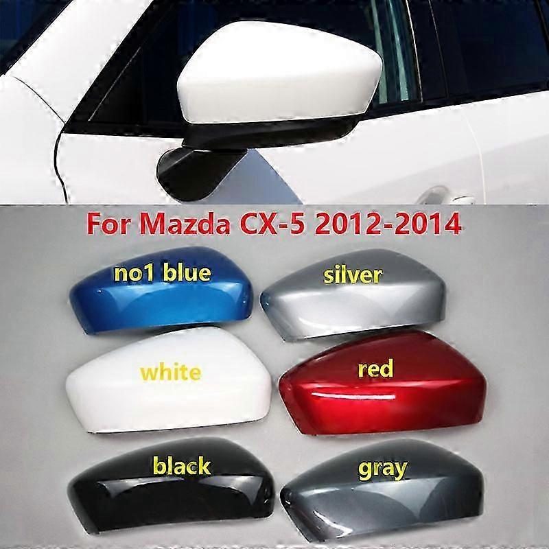 För Mazda CX5 CX-5 2012 2013 2014 Bil Utvändig Backspegelkåpa Vingdörr Sidospegelkåpa Lock Shell Hus