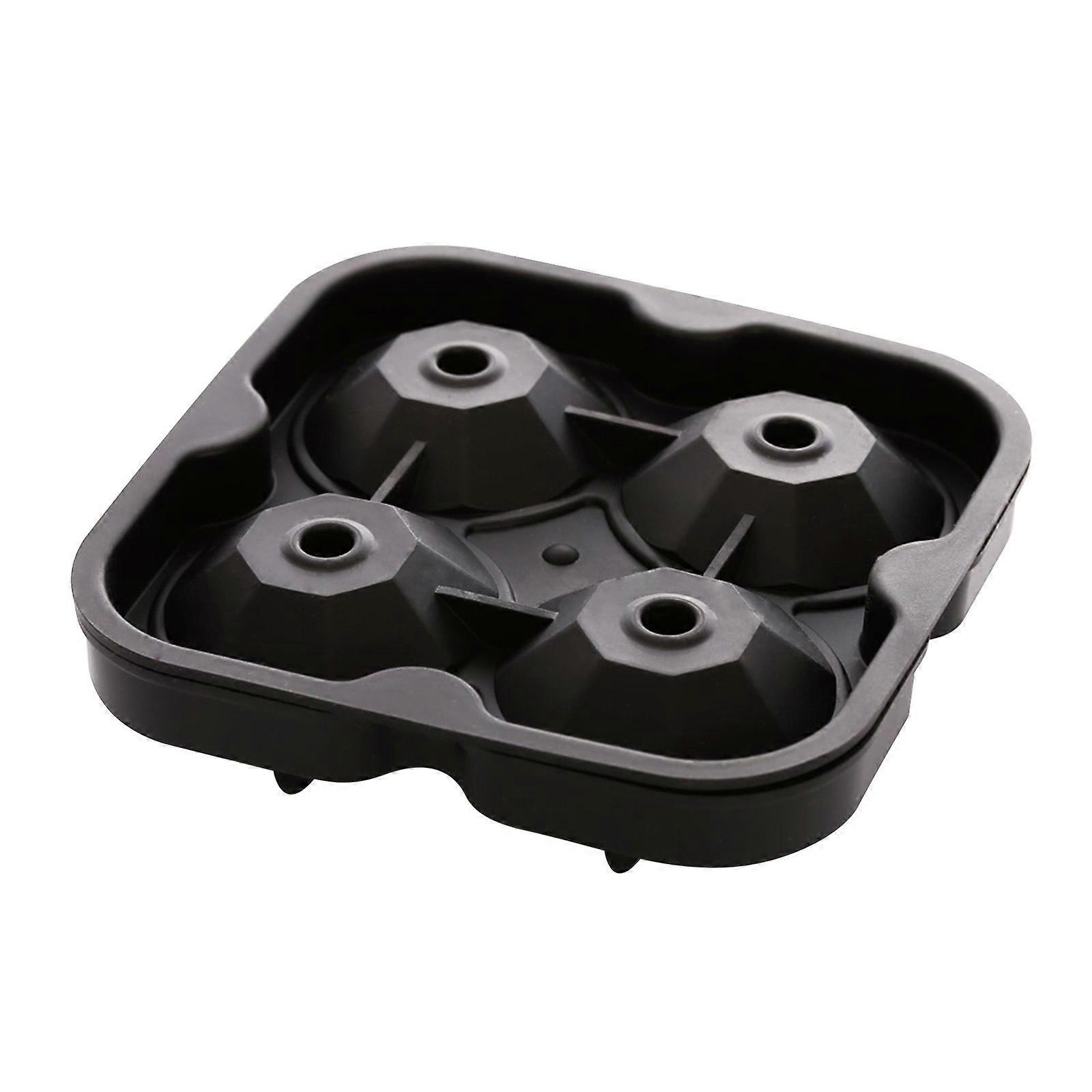 4 Cups Shape Ice C Ube Maker Tray Boissons Bar coffee Reusable