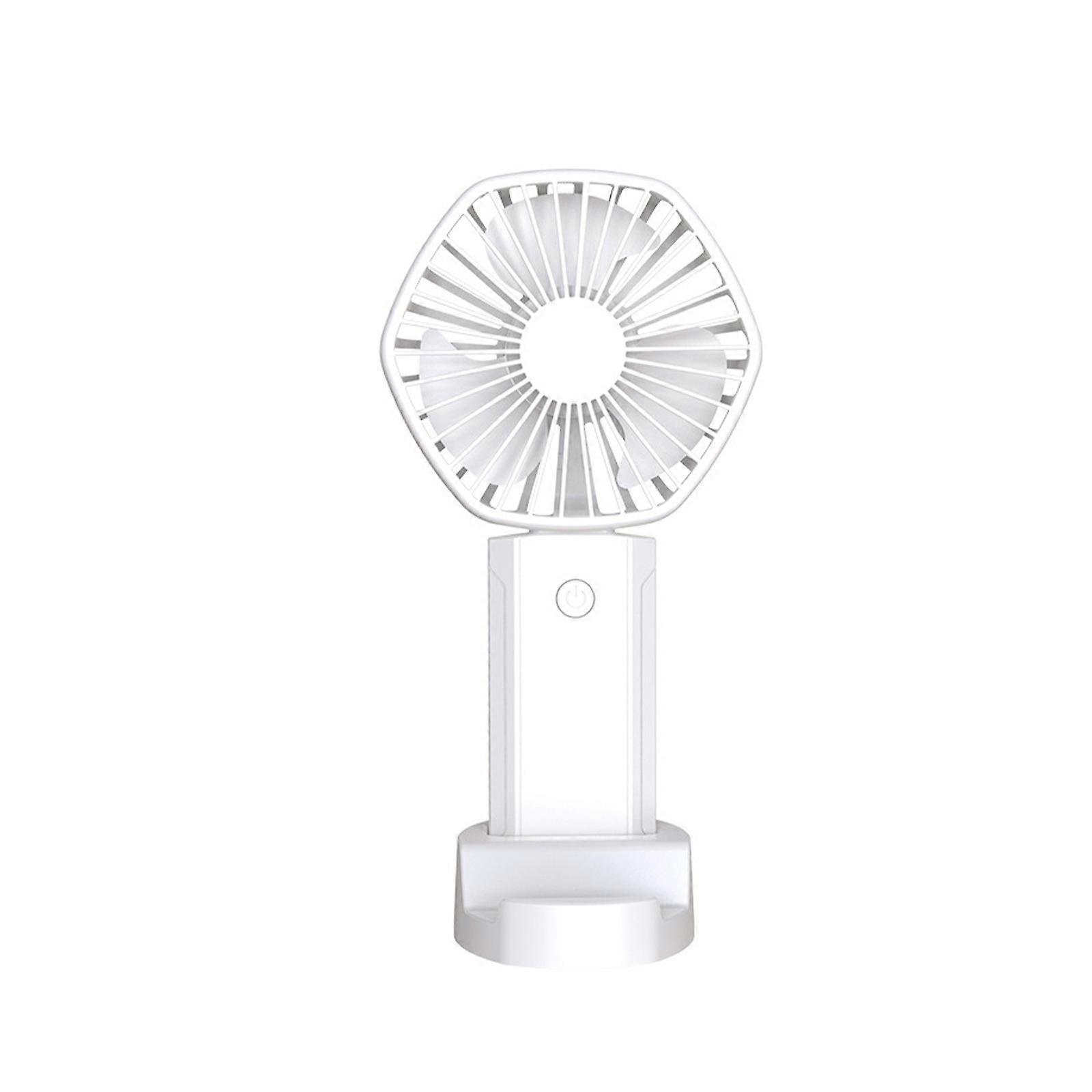 USB Desktop Fan Rechargeable Convenient Mini Small Folding Circulating Student Dormitory High Wind Power Fan Family Gift