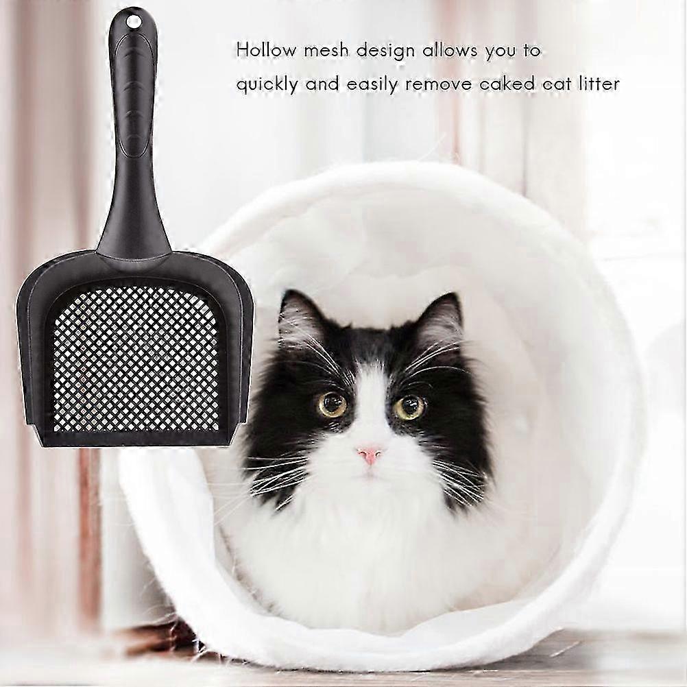 Sifter with Deep Shovel Thicken Non Stick Cat Litter Scoop with Handle and Small Hole