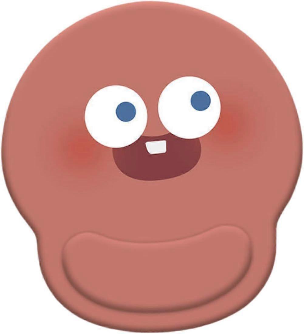 Creative Mouse Pad with Wrist Support, Ergonomic Mouse Pad Pain Relief, Portable Comfortable Mousepad for Computer, Laptop, Office, Home and Travel