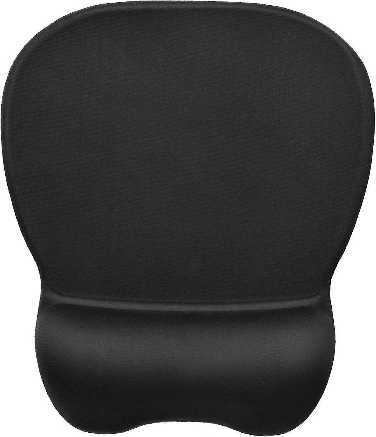 Gel Wrist Support Mousepad, Ergonomic Design with Non-Slip Rubber Base for Uninterrupted Gaming Sessions and Productive Office Work