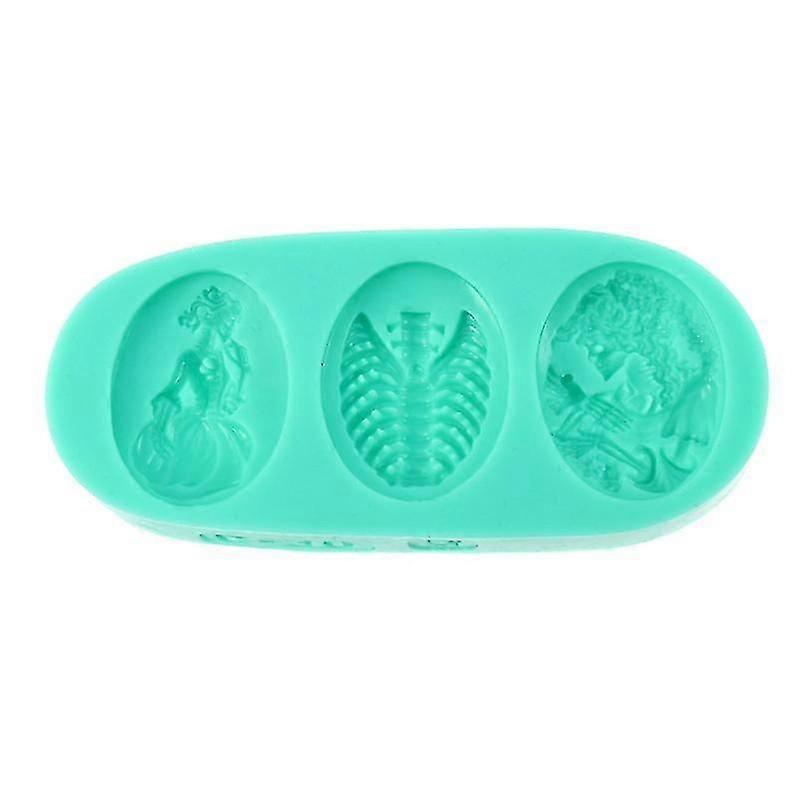 1pcs Silicone Casting Molds For Halloween Decorations