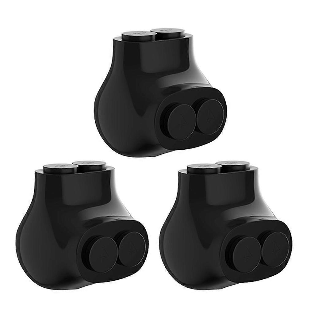 3Pcs Insulated Multiple Cable Connectors Single Entry Splices Terminals