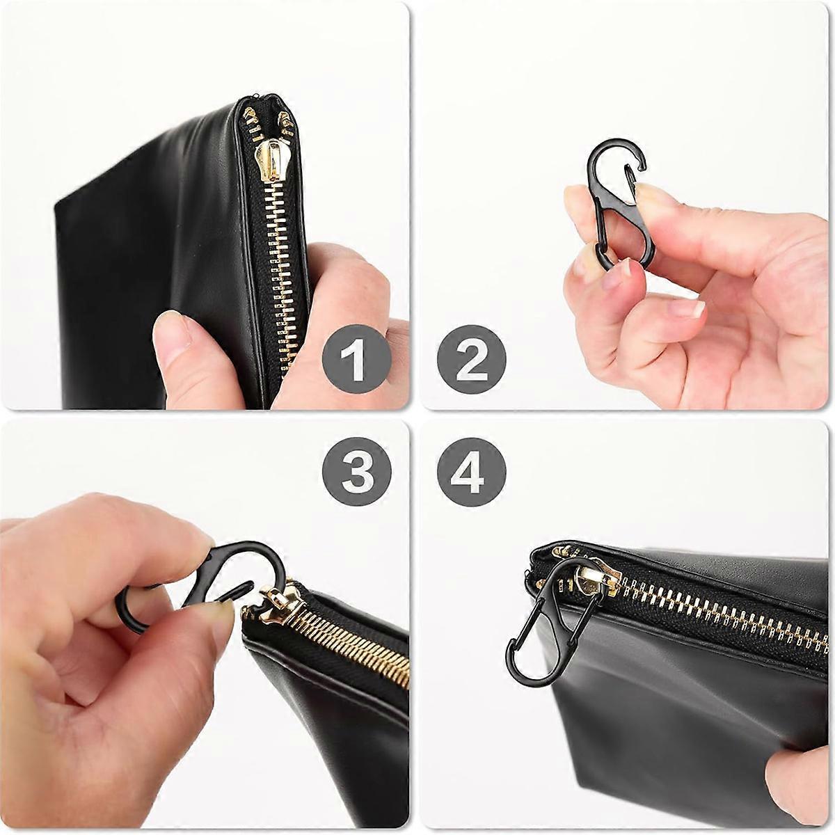 Zipper Clips Anti Theft, 20 Pcs Zipper Pull Locks