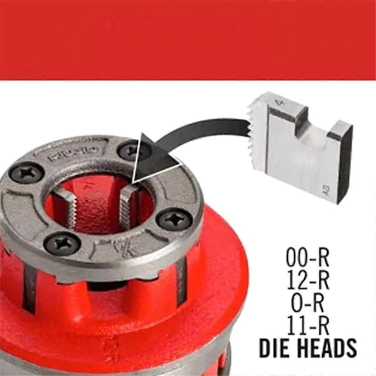 4Pcs Thread Cutter Kit 47745 - 1/2Inch - 3/4 Inch Pipe, Compatible with Pipe Cutter Models 300,535,1