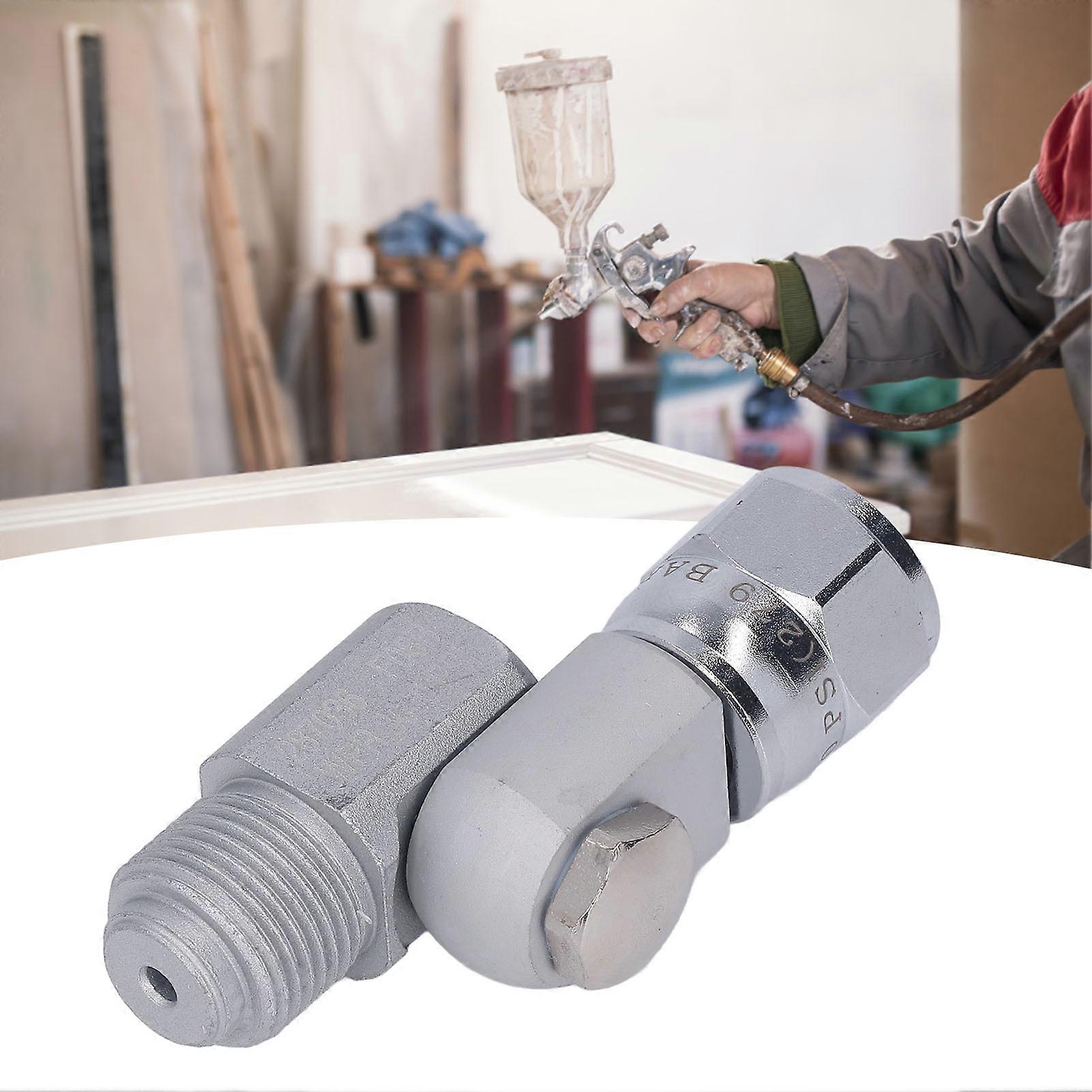 Airless Paint Spray Gun Swivel Joint 7/8in Thread 360 Degree Rotation for Replacement 