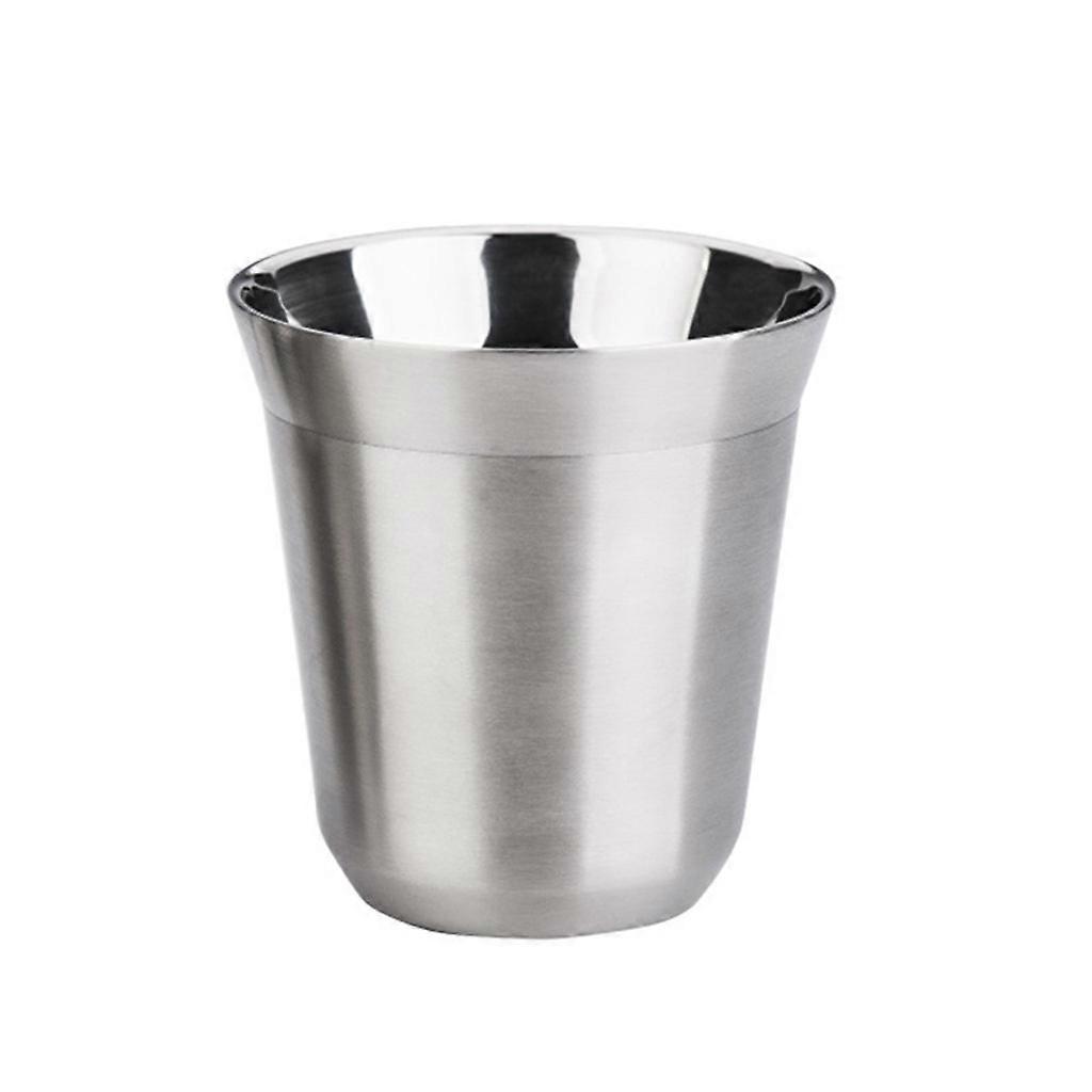 Insulated Stainless Steel Demitasse Coffee Cups ml And ml Rustproof Travel Leak-proof