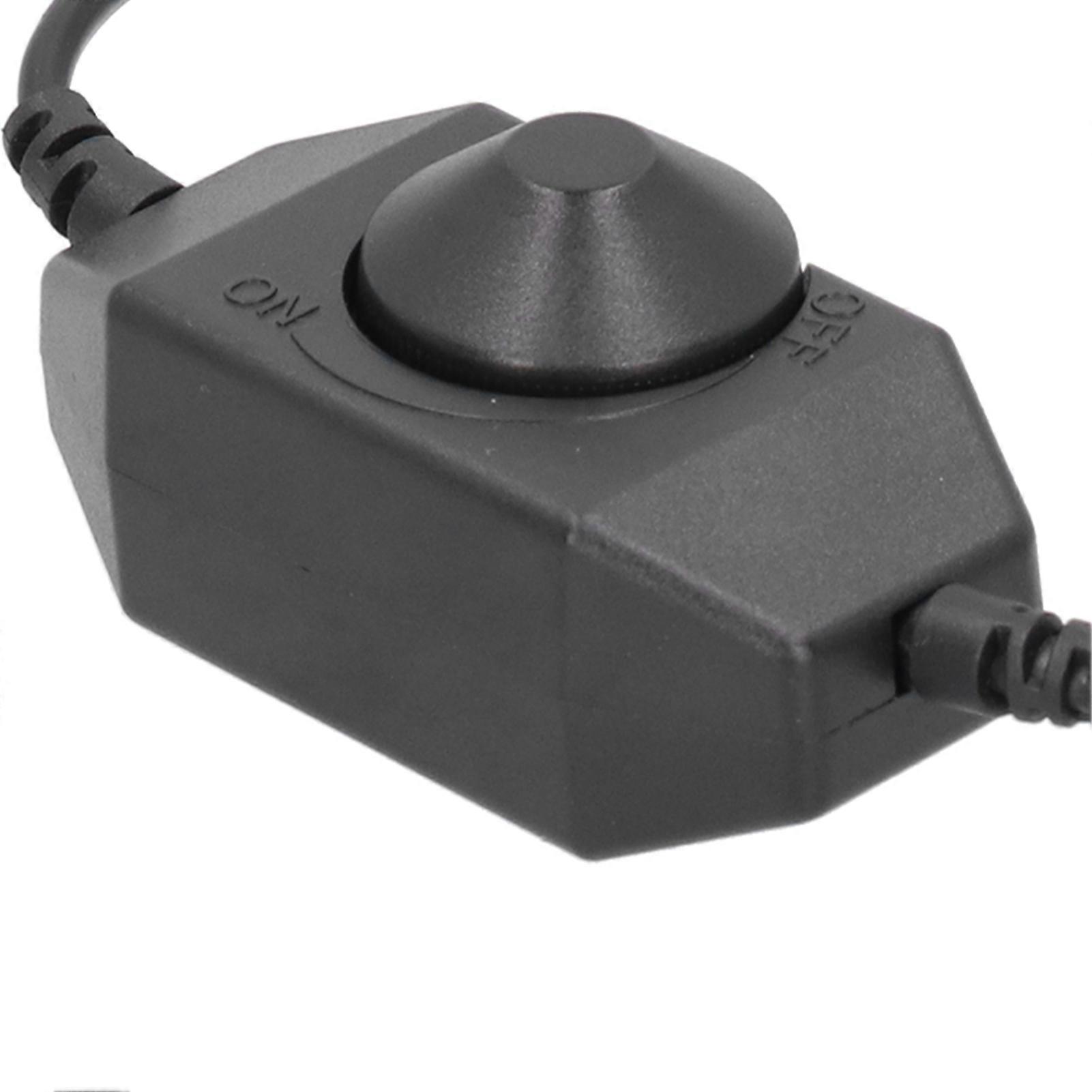 3 Pack LED Strip Light Dimmer Switch, Adjustable Brightness Manual Controller, DC 12V-24V Button