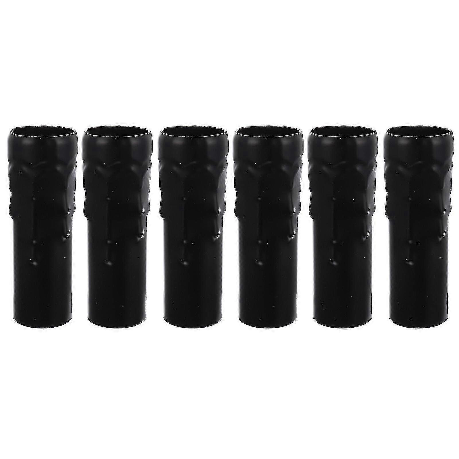 6pcs Chandelier Candle Sleeves E14 Candle Socket Covers Candelabra Base Covers