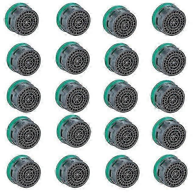 20PCS Plastic Faucet Aerator & Flow Restrictor Filter Replacement Parts