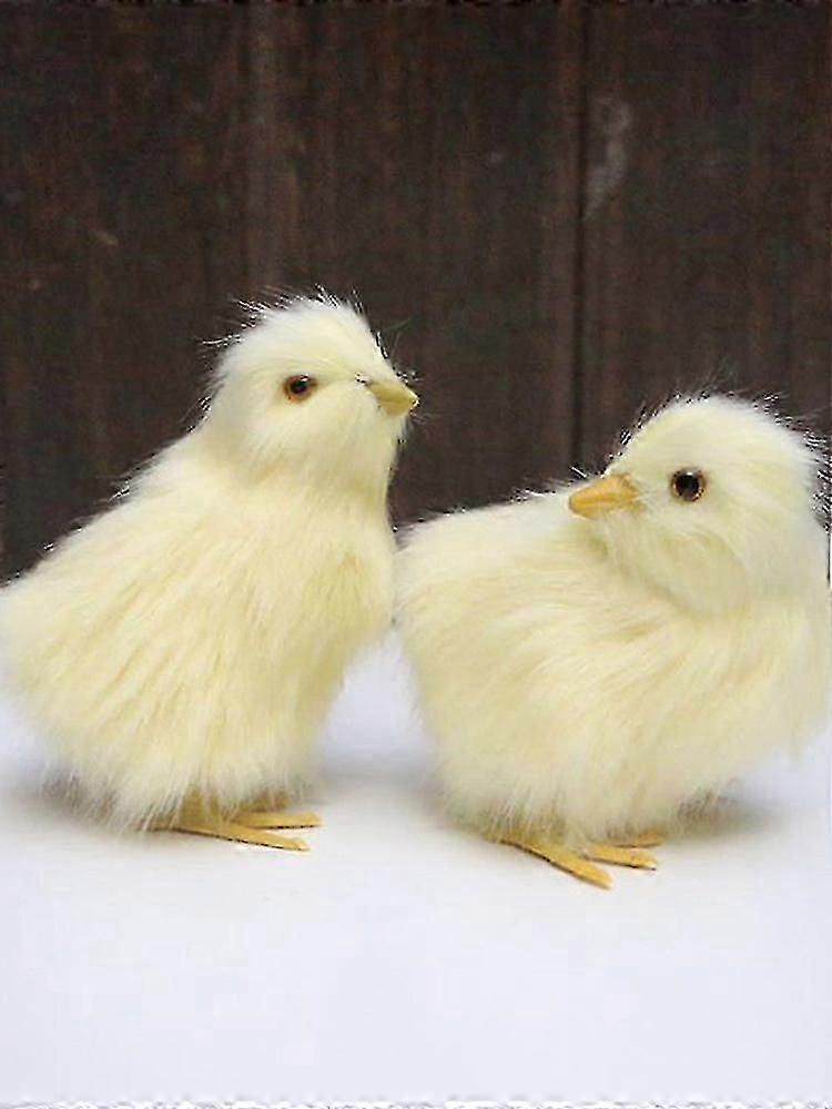Mini Easter Chicks Yellow Easter Chenille Chicks Cute Complete Easter Chicks Easter Party Chicks