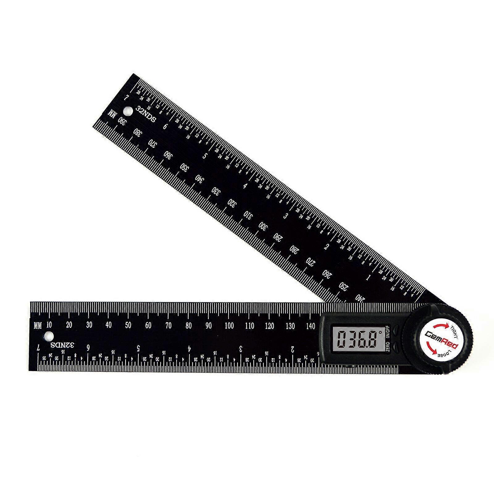 Aluminum Digital Angle Finder Protractor for Precision Measurement in Woodworking and Metalworking