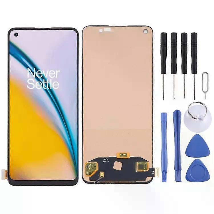 OnePlus Nord 2 5G用デジタイザー付きTFT LCDスクリーンアセンブリ-ブラックブラック