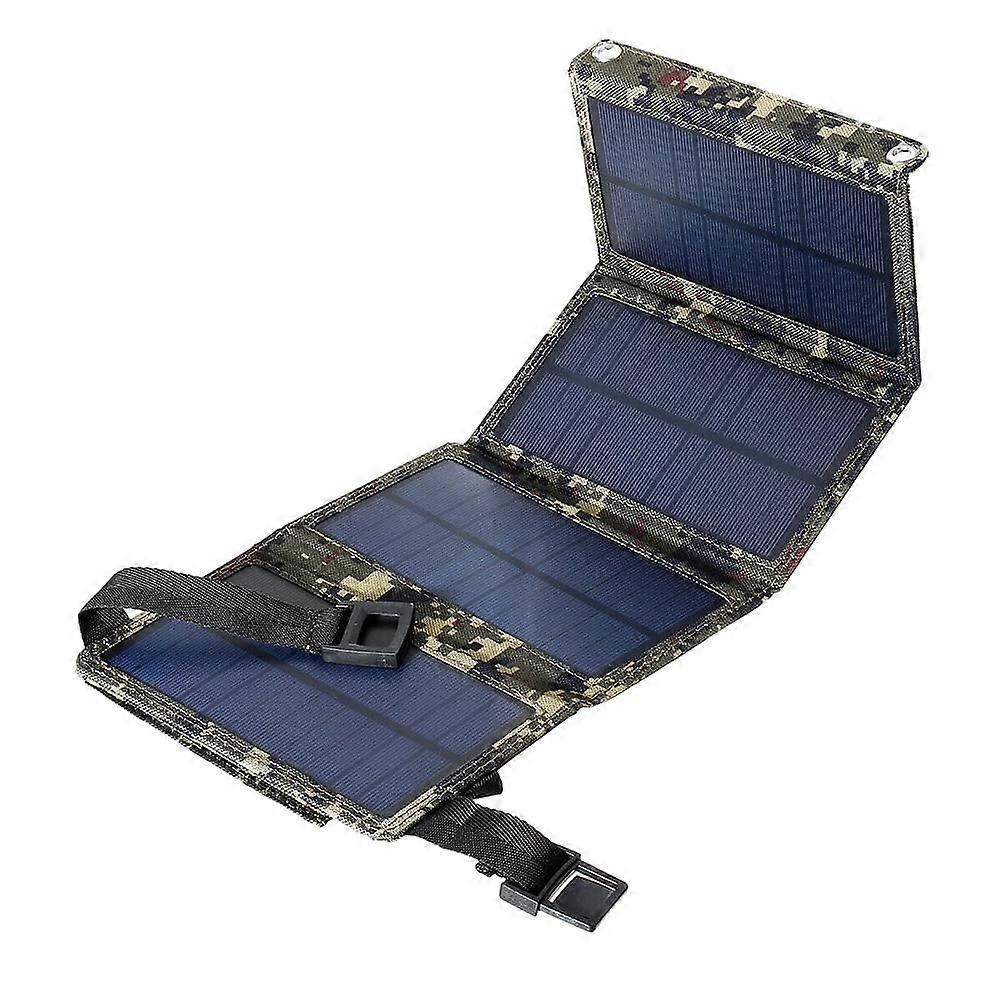 Foldable Solar Panel Solar Cell With USB Output Solar Charger For Camping Power Bank A Cell Phone And Tablet
