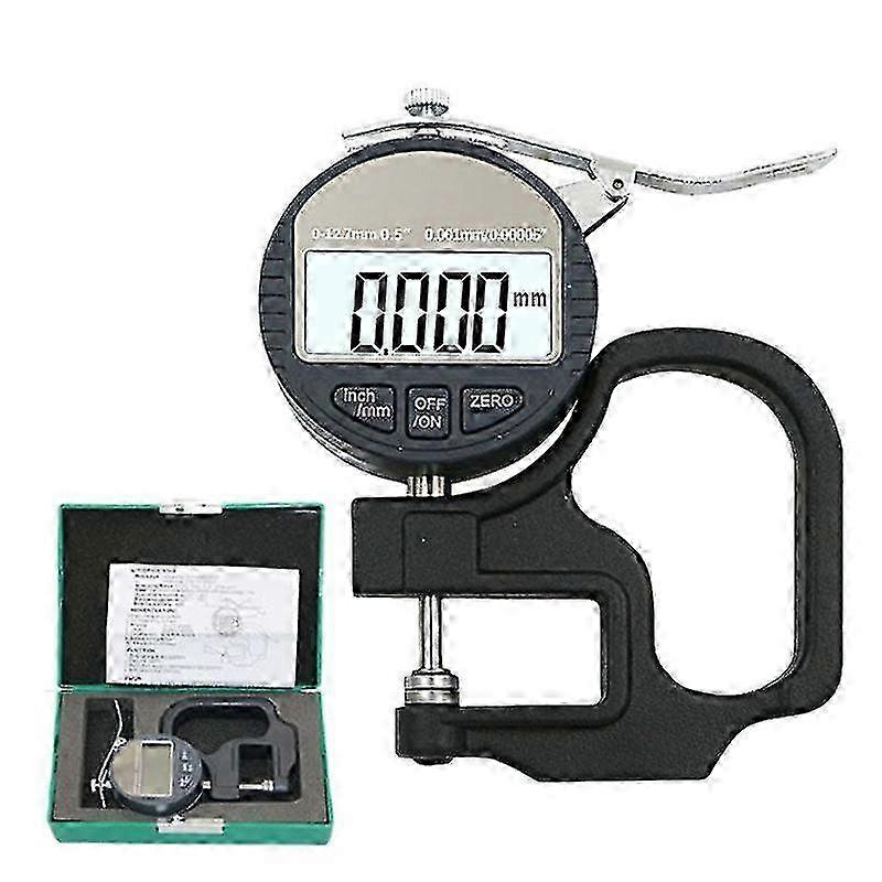 0.001mm Digital Thickness Gauge 10mm with RS232 Output