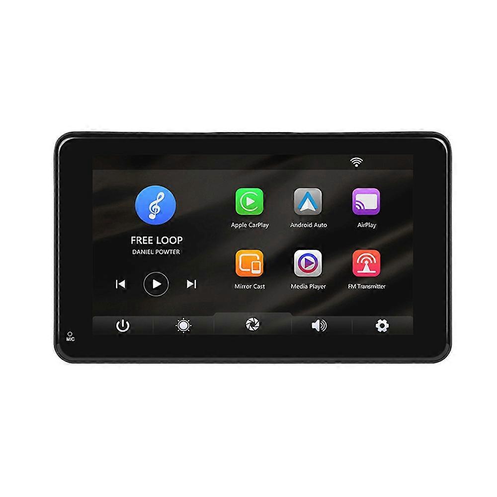 A3135 7 Inches HD Wired Smart Screen With Wireless CarPlay + Android Auto + Android Without Camera