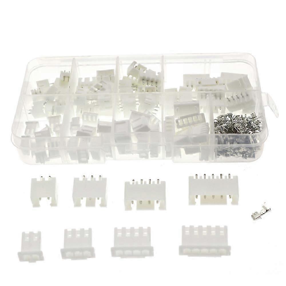 XH2.54 Jst Terminal Kit Wire Connector Adaptor 2P 3P 4P 5P 2.54mm 2.5mm Pin Header Housing Xh TJC3