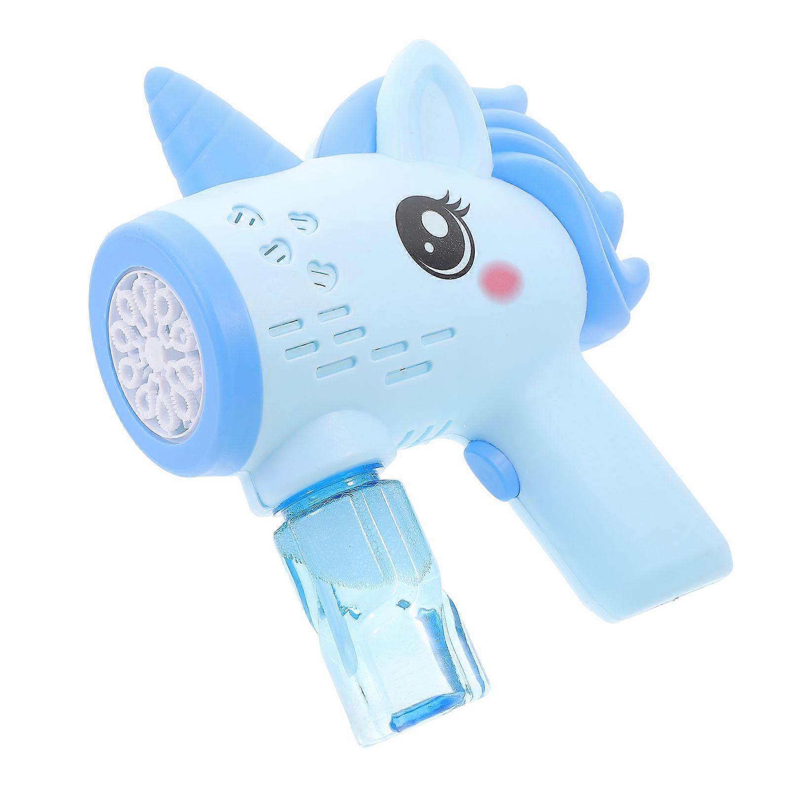 Automatic Bubble Blower Unicorn Bubble Blower Handheld Bubble Maker No Battery