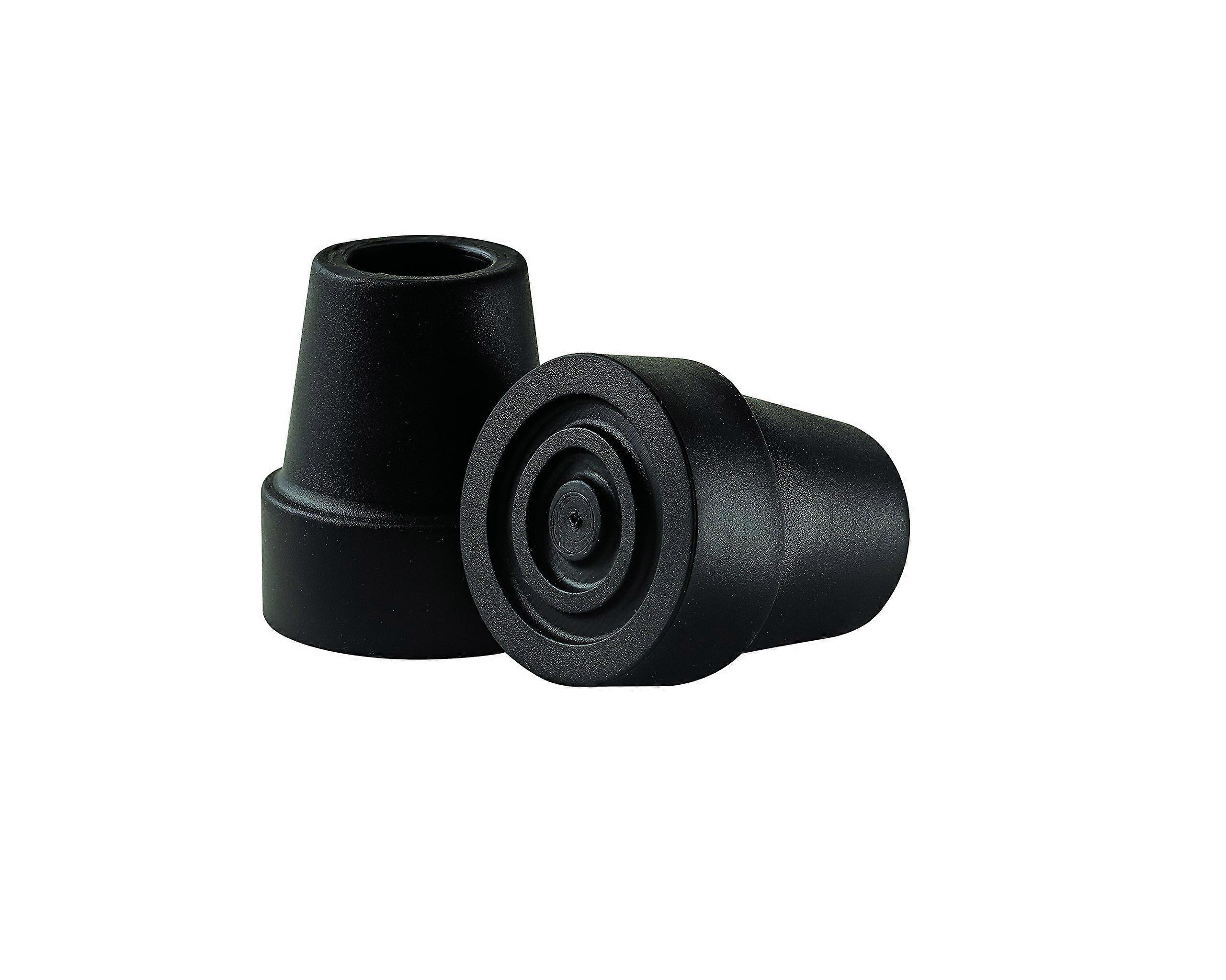 Replacement Cane Tips, 3/4', Black (Pack of 6)
