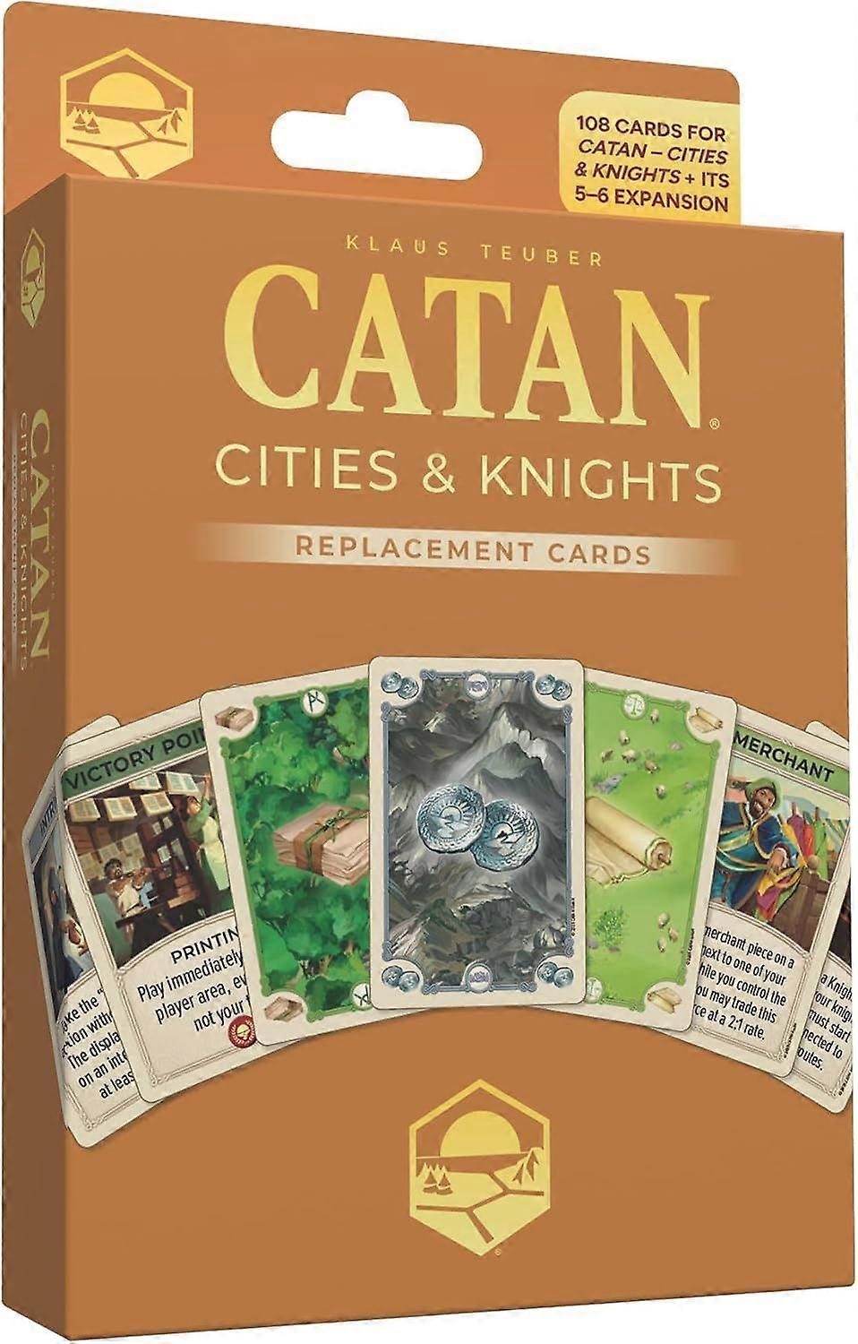 CATAN Cities & Knights Replacement Cards Pack 6th Edition