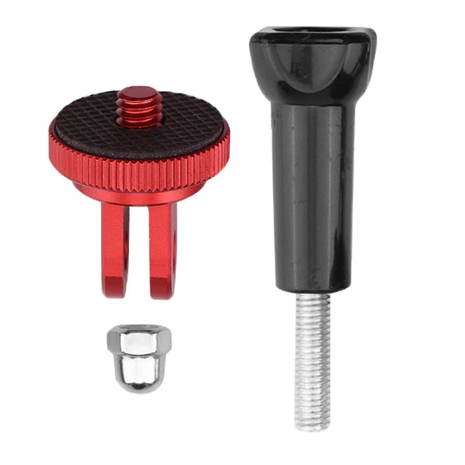 Camera 1/4" Screw Adapter Mount X2 X Expand Tripod Chest Strap - Advanced manufacturing technology, high reliability performance-color: red