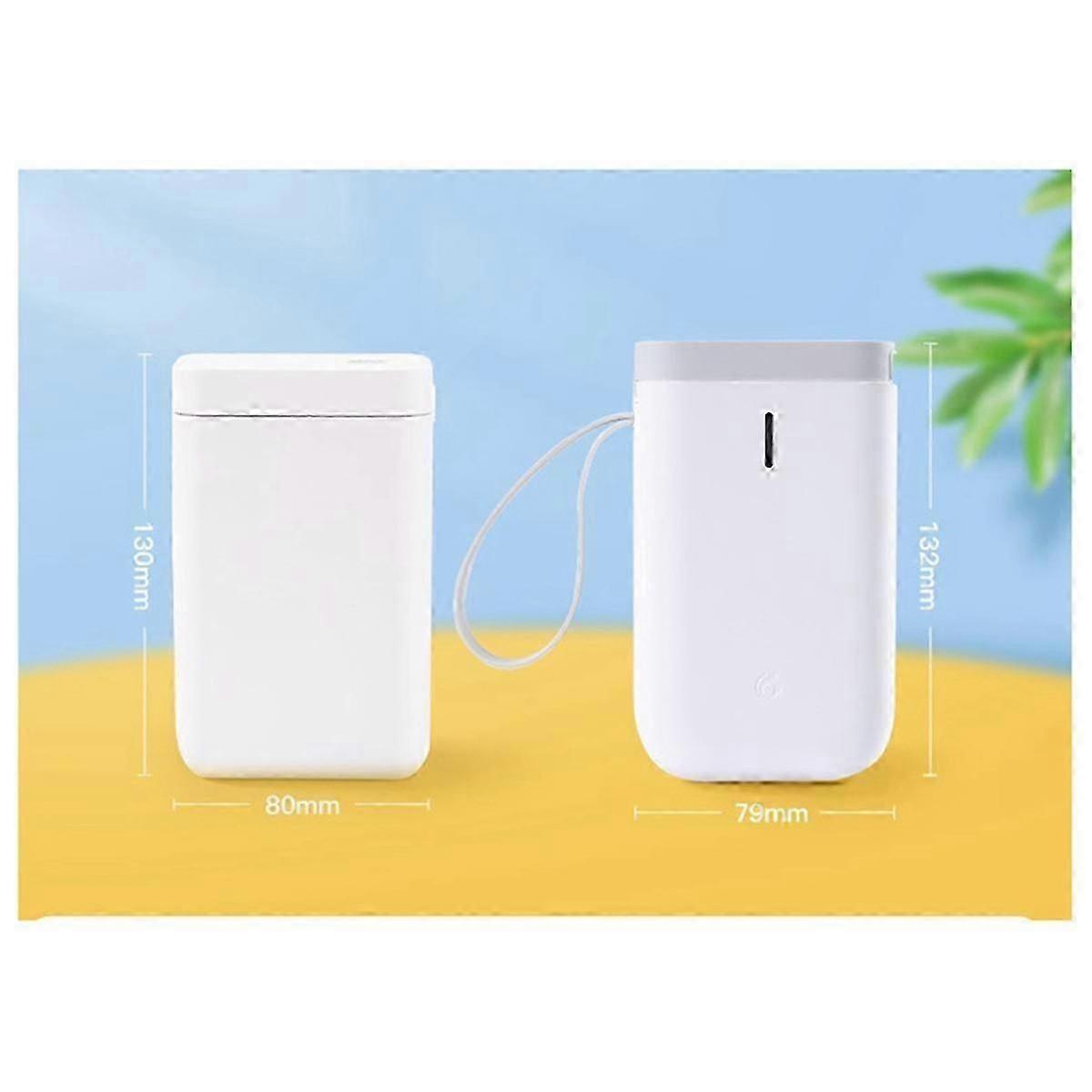 D101 Label Printer Home Handheld Bluetooth Typing Price Organizer Smart Labeler with 12X40mm 160 W