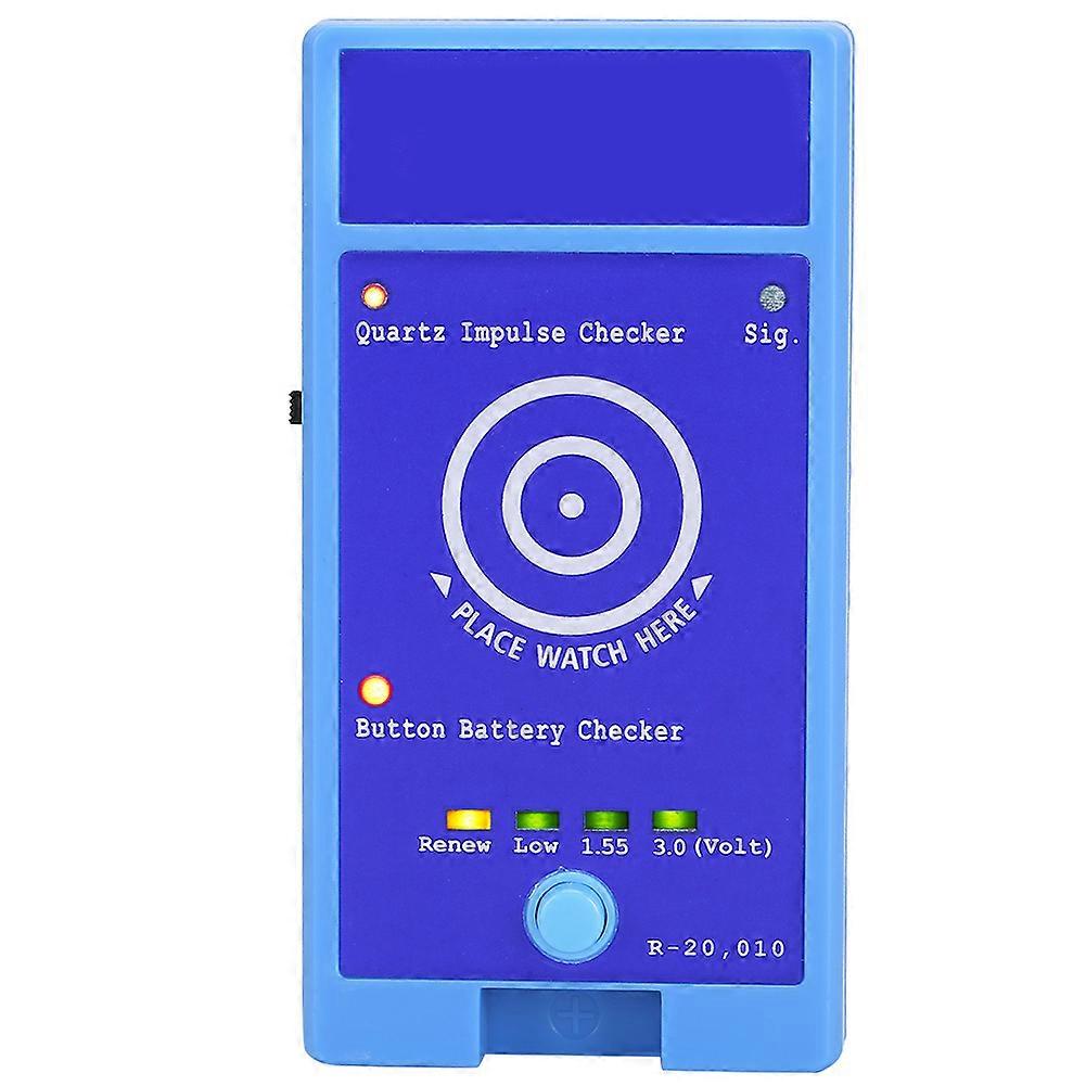 Quartz Movement Tester R‑20 010 Watch Impulse Button Battery Check Watch Repairing Tool